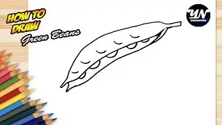How to Draw Green Beans