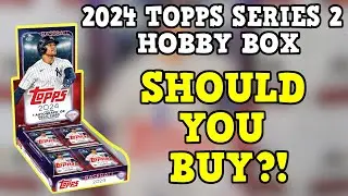 SHOULD YOU BUY?! 2024 Topps Series 2 Baseball Hobby Box Opening and Review!
