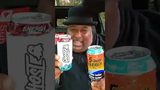 Energy Sip Sunday - Ghost Faze Pop vs 5 Hour Energy in a can!