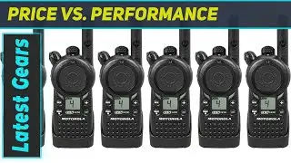 Motorola CLS1410 UHF Professional Two Way Radios - Best Lightweight Communication Solution!