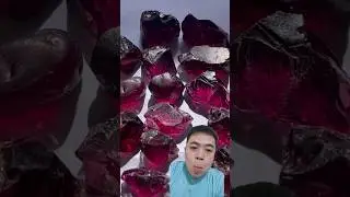 Jenis batuan ruby atau batu merah delima #baturuby #batumerahdelima #cariemas #goldminer