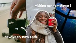 a hometown visit vlog | alcatraz, monterey bay aquarium, NEW dji mic 3 unboxing, family