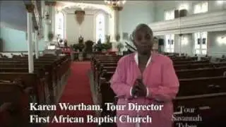 First African Baptist Church in Savannah, GA