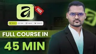 Affinity by Canva Crash Course 2025🔥 | Complete Beginners Guide To Affinity Full Course 2025