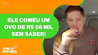 Brit&acirc;nico come ovo de p&aacute;scoa premiado no valor de R$ 56 mil