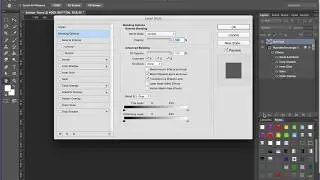 Photoshop Button - Using Styles Panel