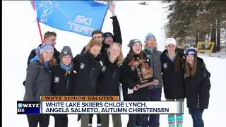 WXYZ Senior Salutes: Lakeland skiiers Chloe Lynch, Angela Salmeto, Autumn Christensen