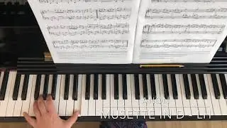 ABRSM Grade 2 - Anon. - Musette In D (Left Hand Slowly)