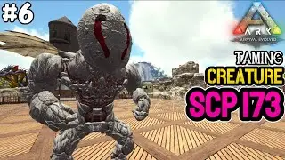 GOKIL! MELAWAN SCP 173 MENGGUNAKAN DRAGON GODS LEVEL TINGGI | ARK SCP HUNTER #6