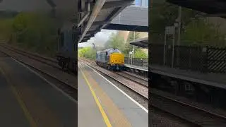 37611 Pegasus thrashes through East Midlands Parkway #railwaycontent #railway #trainspotting
