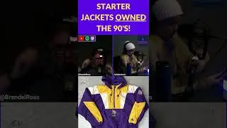 Starter Jackets OWNED the 1990's! #shorts