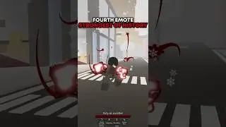 JJS NEW emotes showcase with Fell Bullet #jujutsushenanigans #jjs #roblox #update #anime