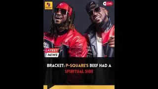 #dailynews ; Bracket: P-Square's beef had a spiritual side.