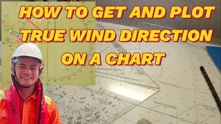 HOW TO GET AND PLOT TRUE WIND DIRECTION ON A CHART|BYFRANCISDELACRUZ