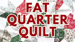 Beginner Fat Quarter Baby Quilt Tutorial (Fast & Easy)