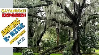 Savannah Georgia Exposed E-Bike Tour 2022