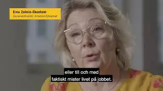 Ingen ska bli sjuk, skadas eller d&ouml; av jobbet.