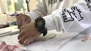 練り上げの器　艸窯 SOUGAMAワークショップ【取り皿市松模様コース】