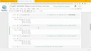 Eye Function in numpy
