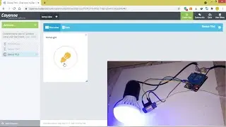 how to control  home Light on the internet using cayenne Dashboard | ESP8266 | ARDUINO |Node MCU|