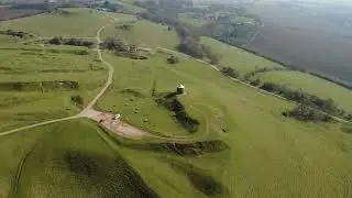 Burton Dassett Hills Drone Tour | 4K DJI Footage