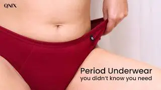 Qnix BacQup Period Underwear | Everyday Comfort | Best Period Underwear for Light Days | India
