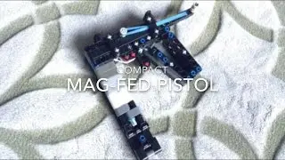 {Working Lego Gun} Compact Mag-Fed Pistol