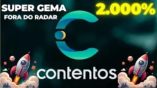 CONTENTOS (COS) - SUPER GEMA FORA DO RADAR E LISTADA NA MAIOR CORRETORA DO MUNDO - VAI SUBIR MUITO