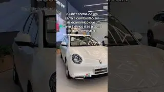Carro el&eacute;trico &eacute; muito econ&ocirc;mico.#byd #dolphinmini #carrosel&eacute;tricos
