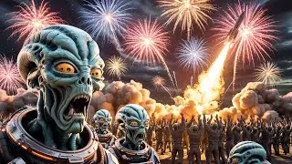 Alien Generals Witnessed Humans Fire Orbital Cannons&mdash;Just to Celebrate