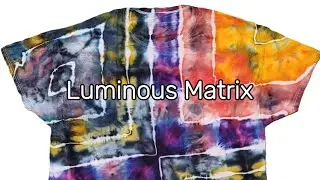 Luminous Matrix Tie-Dye T-Shirt - Adult, Unisex, Size XXL