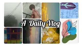 My Daily Vlog✨💙 / making of physics model and drawing chart of biology ~&hearts;~/ @artwithaloo