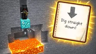 Beating Minecraft EXACTLY as Mojang Intended