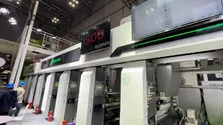 500m/min Exhibition Show!Oyang Rotogravure Printing Machine Stable Running/Color accuracy +_0.05mm