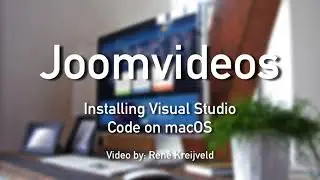 Installing Visual Studio Code on macOS
