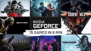 930MX Gaming Test | 15 Games in 6 Min | 