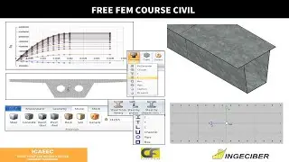 Free FEM Course for Civil Engineering: Class 5. Materials and Cross Sections
