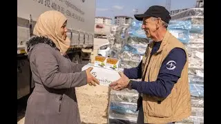 Samaritan's Purse Distributes Mobile Hygiene Containers to Turkey Earthquake Victims
