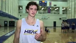 Heat Men's Basketball Graduate Mike Zayonc