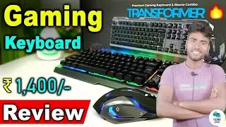 Zebronics Transformar Keyboard And Mouse combo! Unboxing And Review. Technogyan