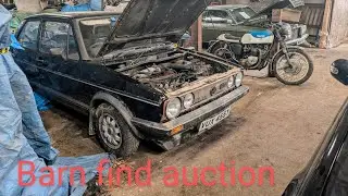 Viewing day barn find car auction over 170 project cars field of dreams