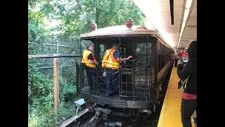 R1-9/BU Elevated Gate Car Fan Trip along the (J) & (M) Lines