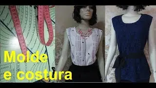 Base maximolde ,molde e costura, duas blusas
