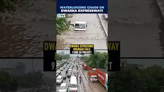 Millennium City Gurugram Flooded After Heavy Rain | Shocking Waterlogging Visuals From Dwarka
