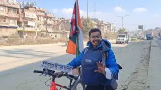सगरमाथा बेसक्याम्पको अनुभव साईकलक बाट बेसक्याम्प सम्म पुग्ने रितेष कुमार यादव ||