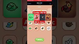 Bird 🔥 Daily Combo Answer 20/10 Card Today - FREE Token 🔥 #earn #airdrop #crypto #coin #money #mmo