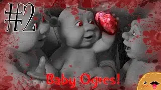 Baby Ogres Afraid of Stairs And Closets - Neverending Nightmares - Gameplay - Part 2