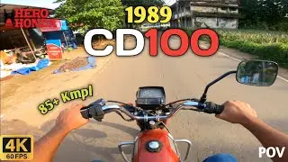 1989 HERO HONDA CD100 | POV | Japan | #herohonda #cd100 #honda #cd #vintage