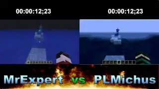 Micnecraft Parkour MrExpert vs PLMichus