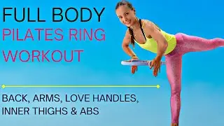 50-Minute FULL BODY PILATES (Pilates Ring Workout) | Total Body Workout